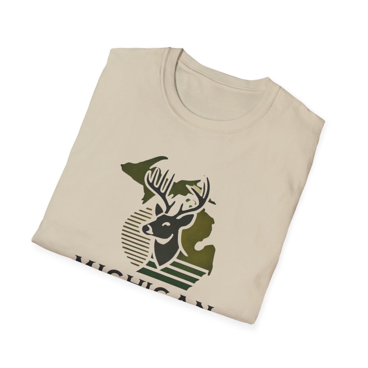 Michigan Tracking State Softstyle T-Shirt