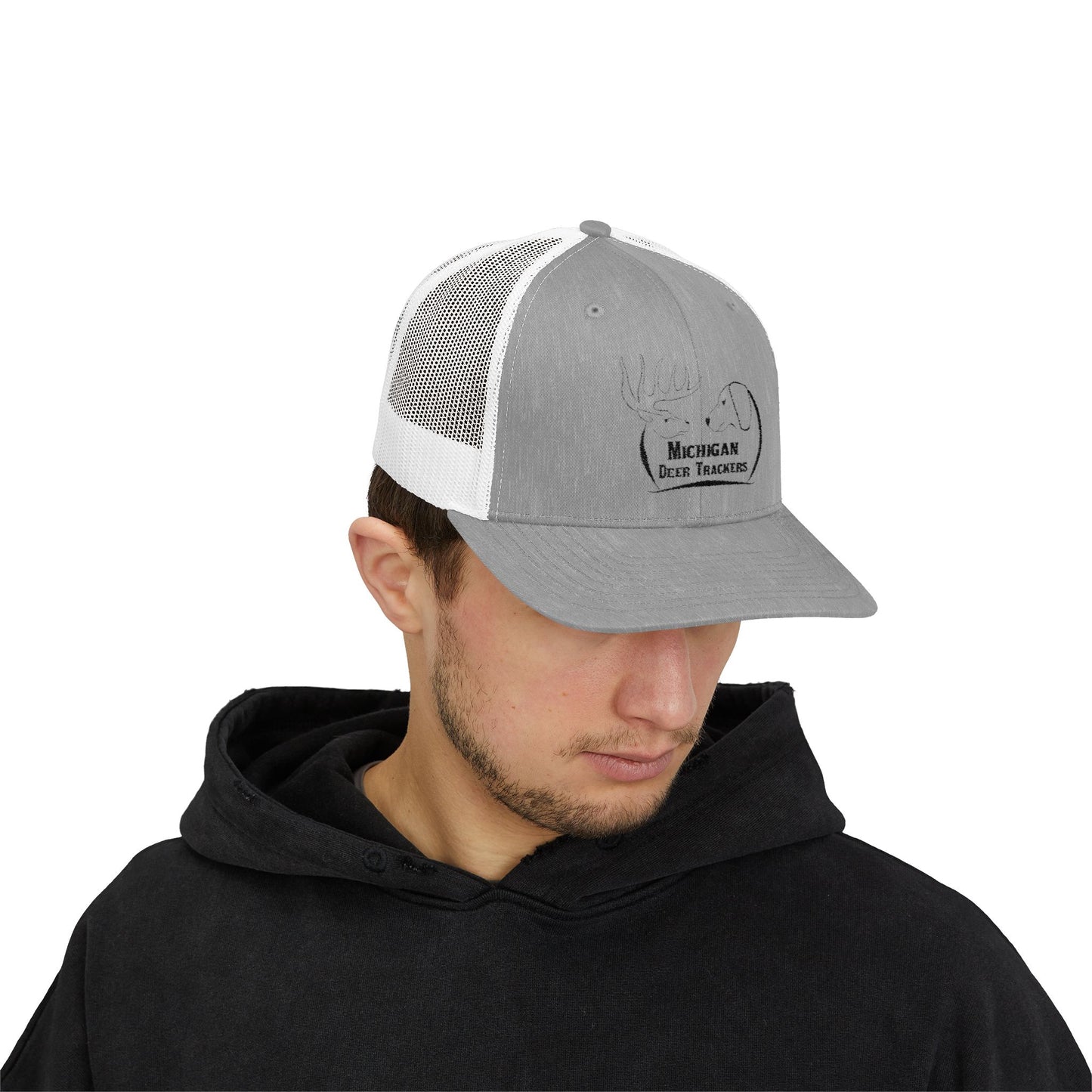 Michigan Deer Trackers Snapback Trucker Hat