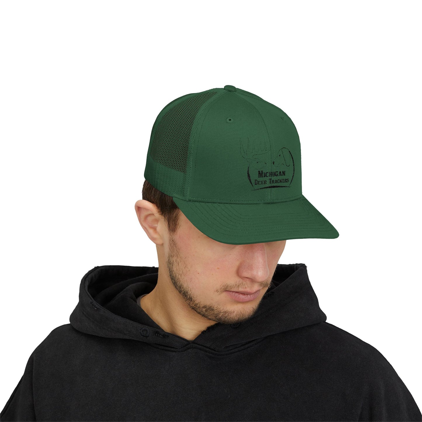 Michigan Deer Trackers Snapback Trucker Hat