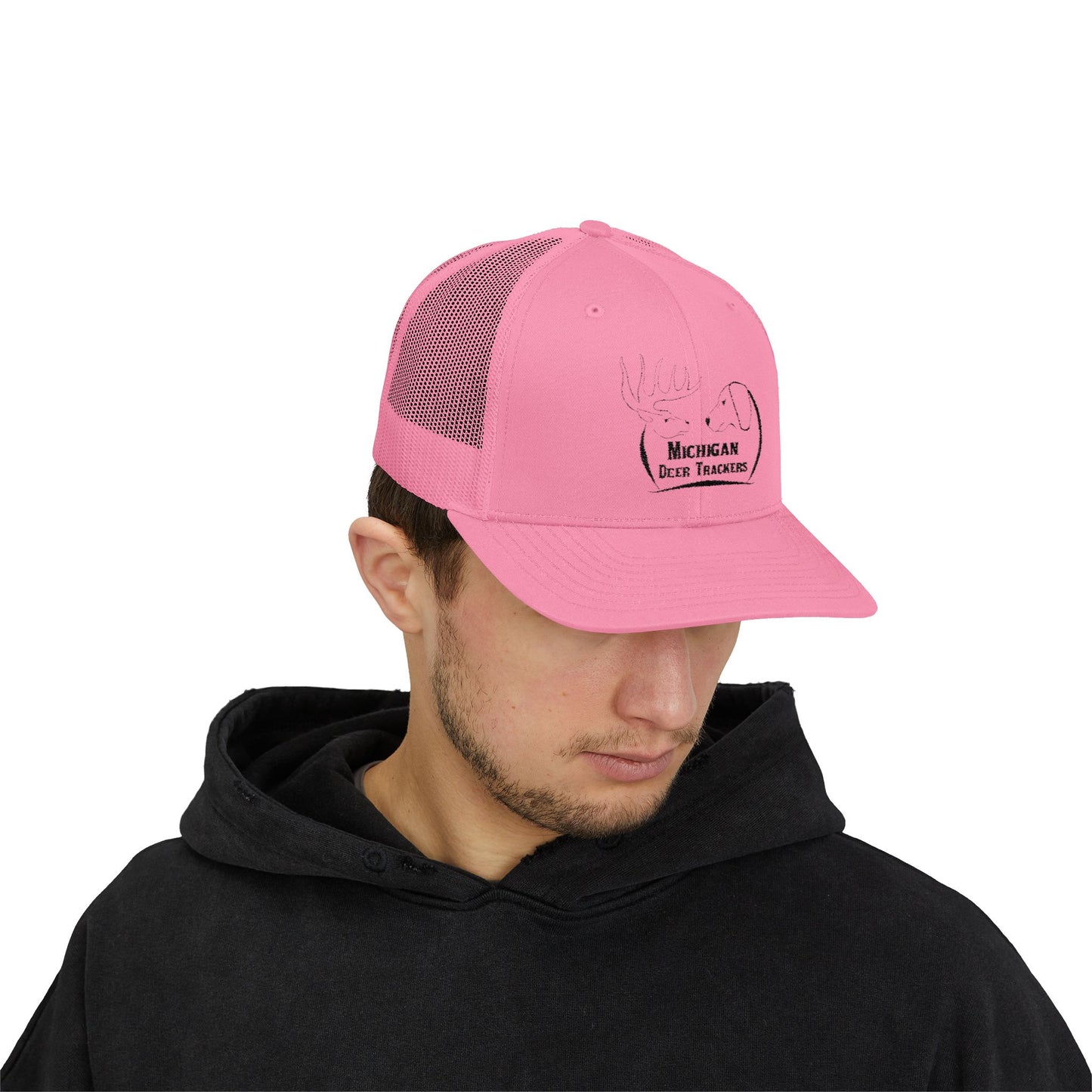 Michigan Deer Trackers Snapback Trucker Hat