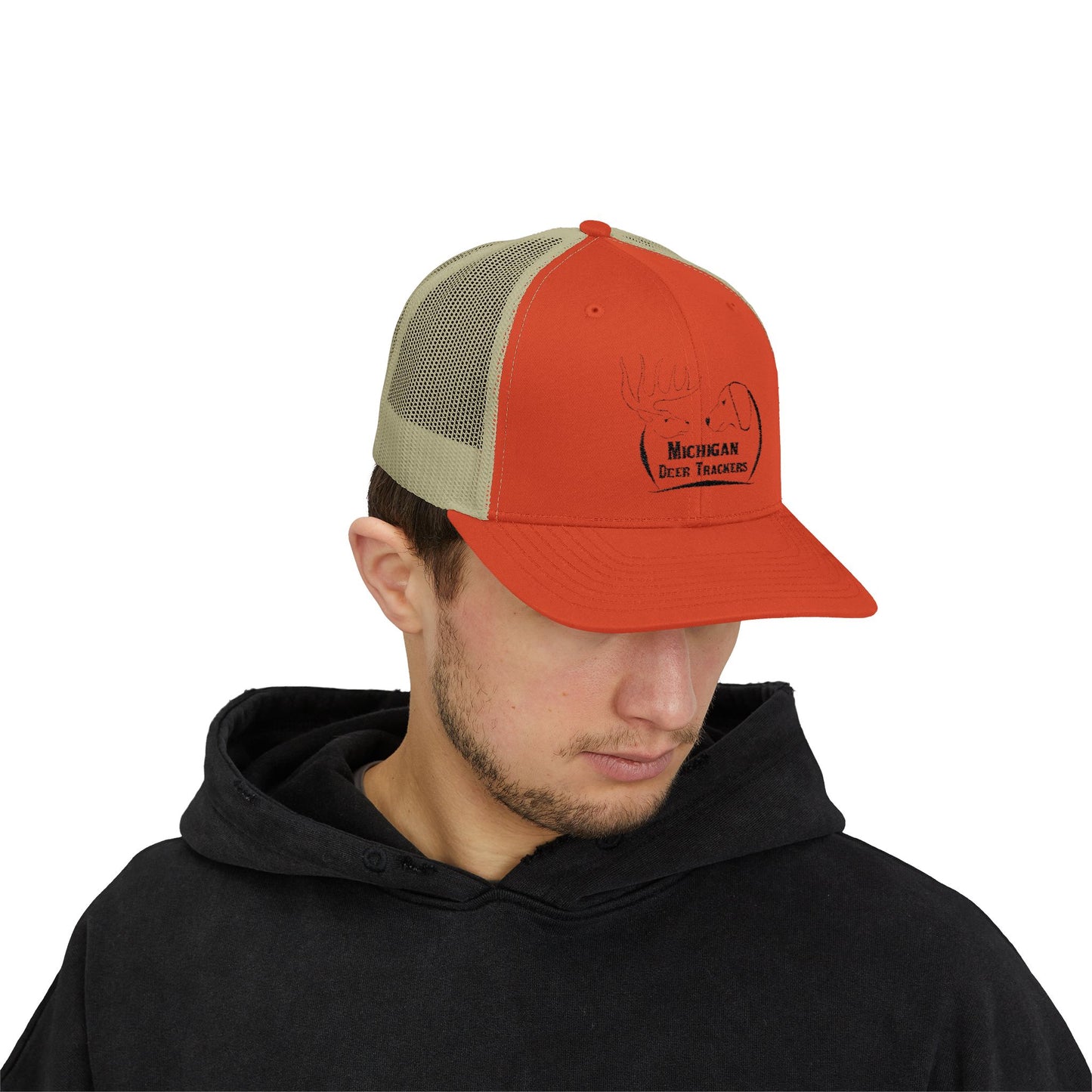 Michigan Deer Trackers Snapback Trucker Hat