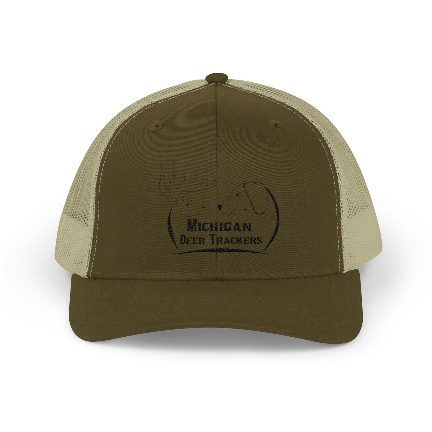 Michigan Deer Trackers Snapback Trucker Hat