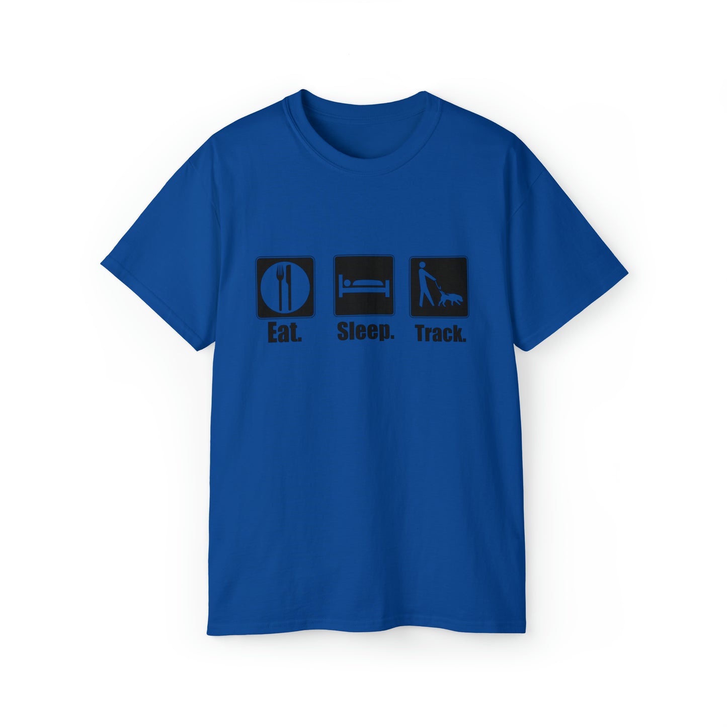 Eat. Sleep. Track. Unisex Ultra Cotton Tee