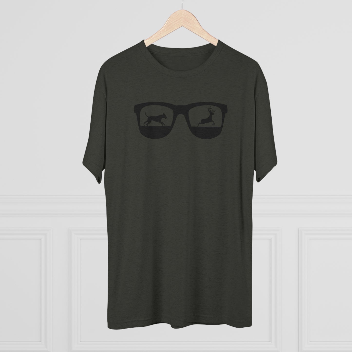 Tracking Nerd Tri-Blend Crew Tee