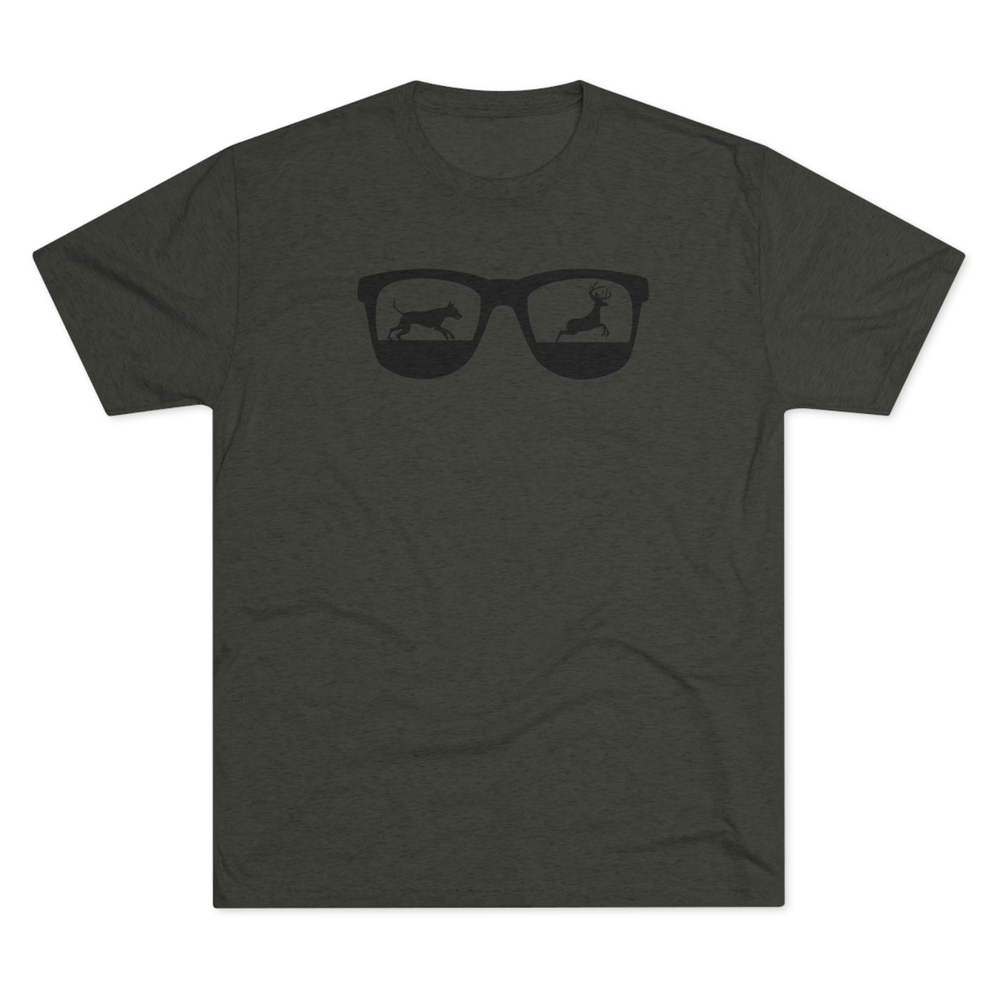 Tracking Nerd Tri-Blend Crew Tee
