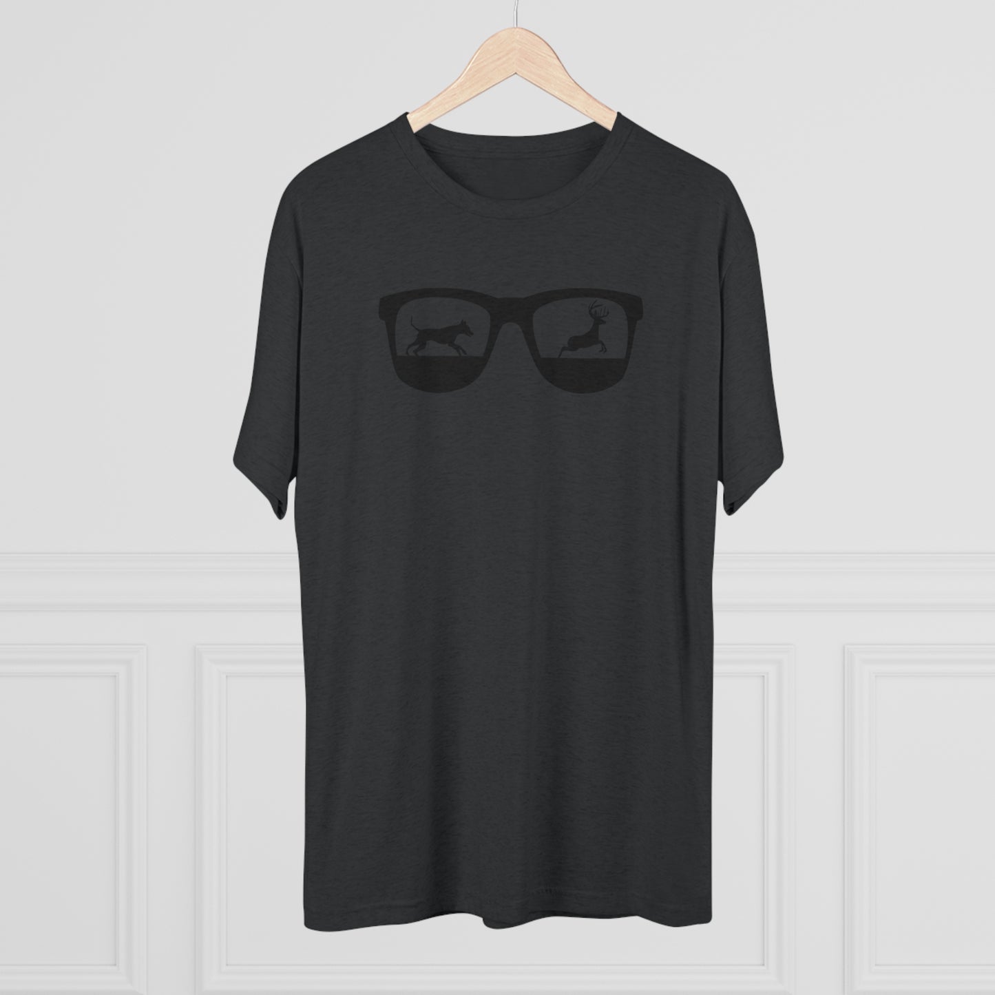 Tracking Nerd Tri-Blend Crew Tee