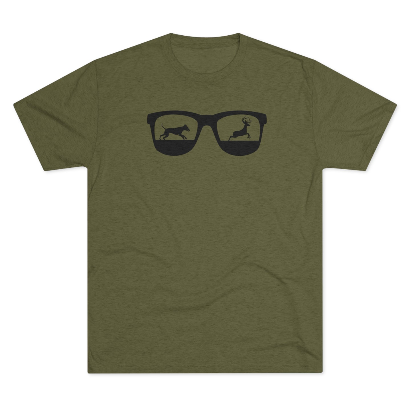Tracking Nerd Tri-Blend Crew Tee