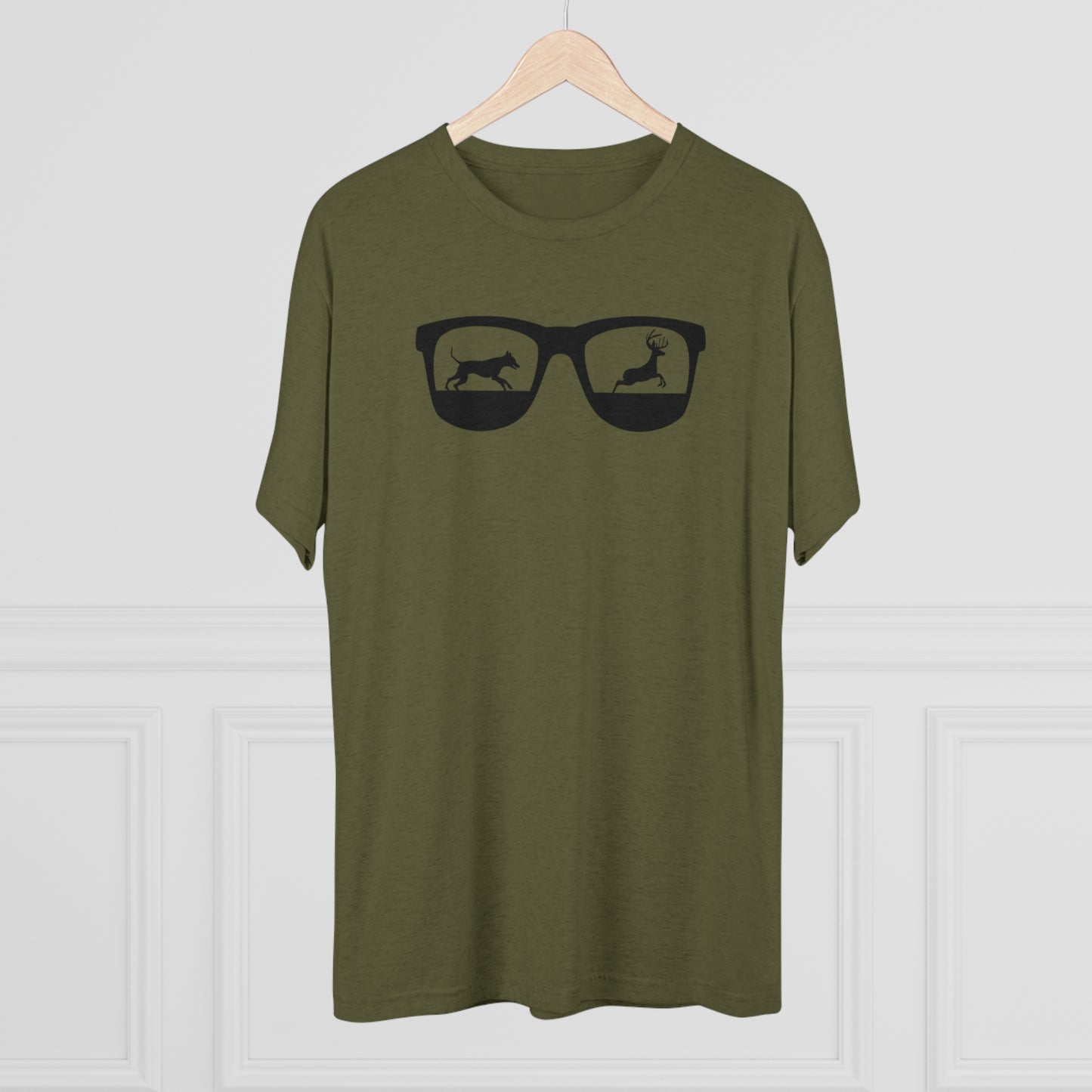 Tracking Nerd Tri-Blend Crew Tee