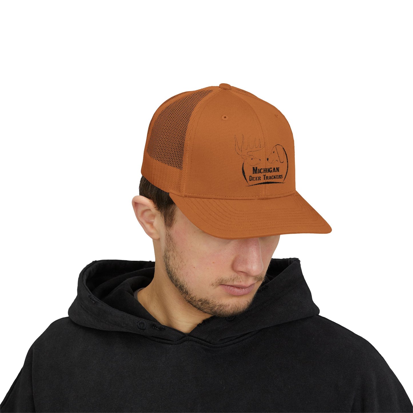 Michigan Deer Trackers Snapback Trucker Hat