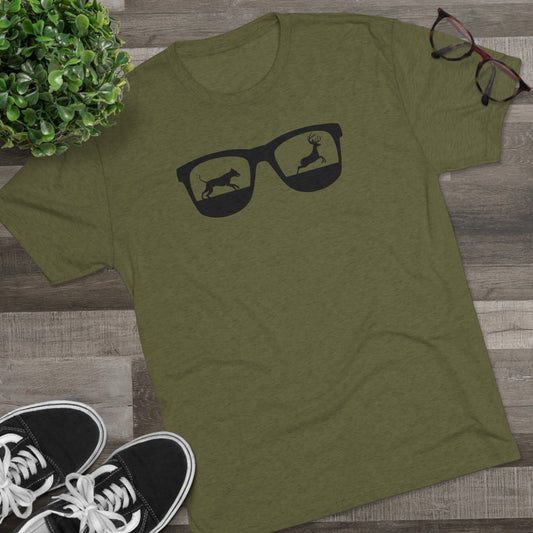 Tracking Nerd Tri-Blend Crew Tee