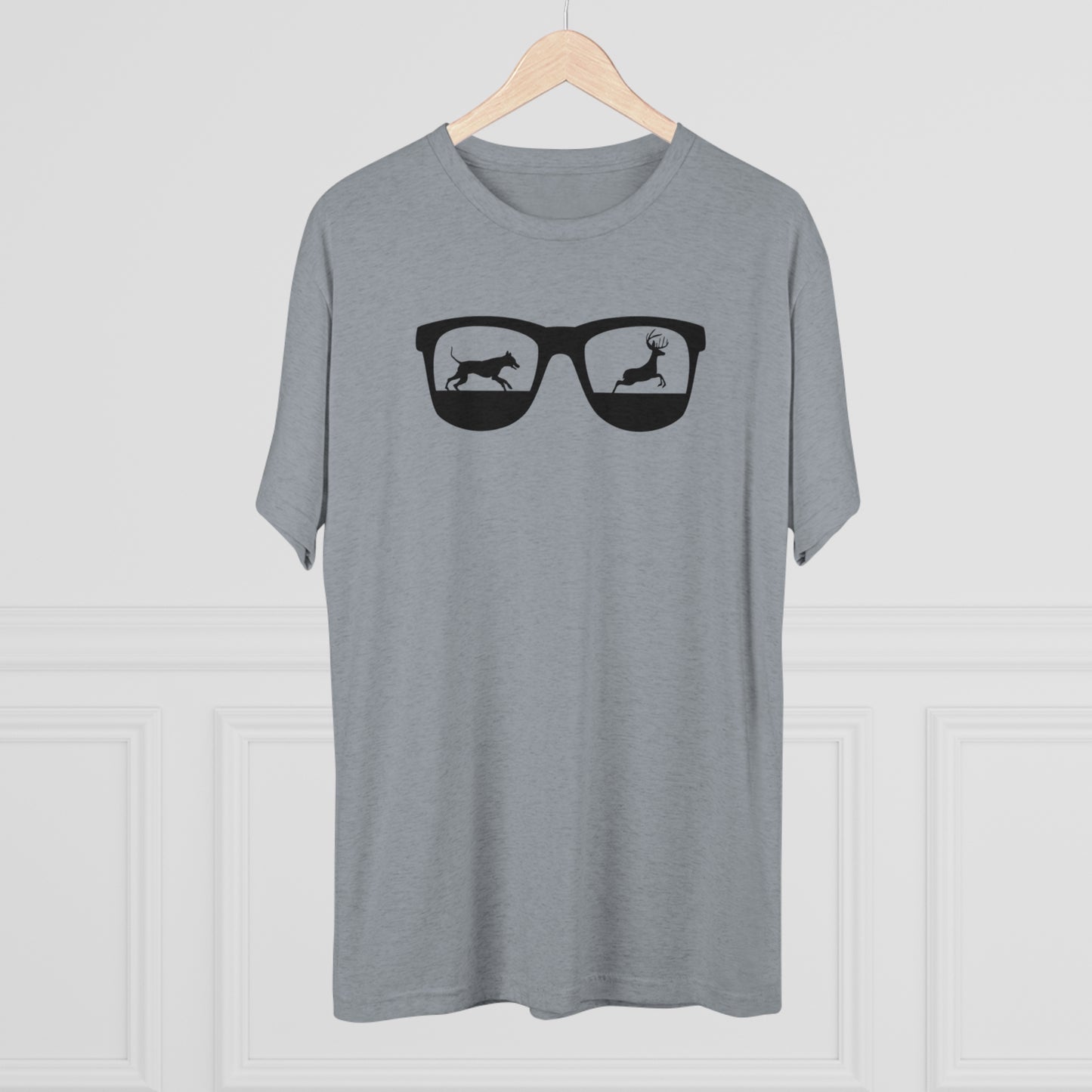 Tracking Nerd Tri-Blend Crew Tee
