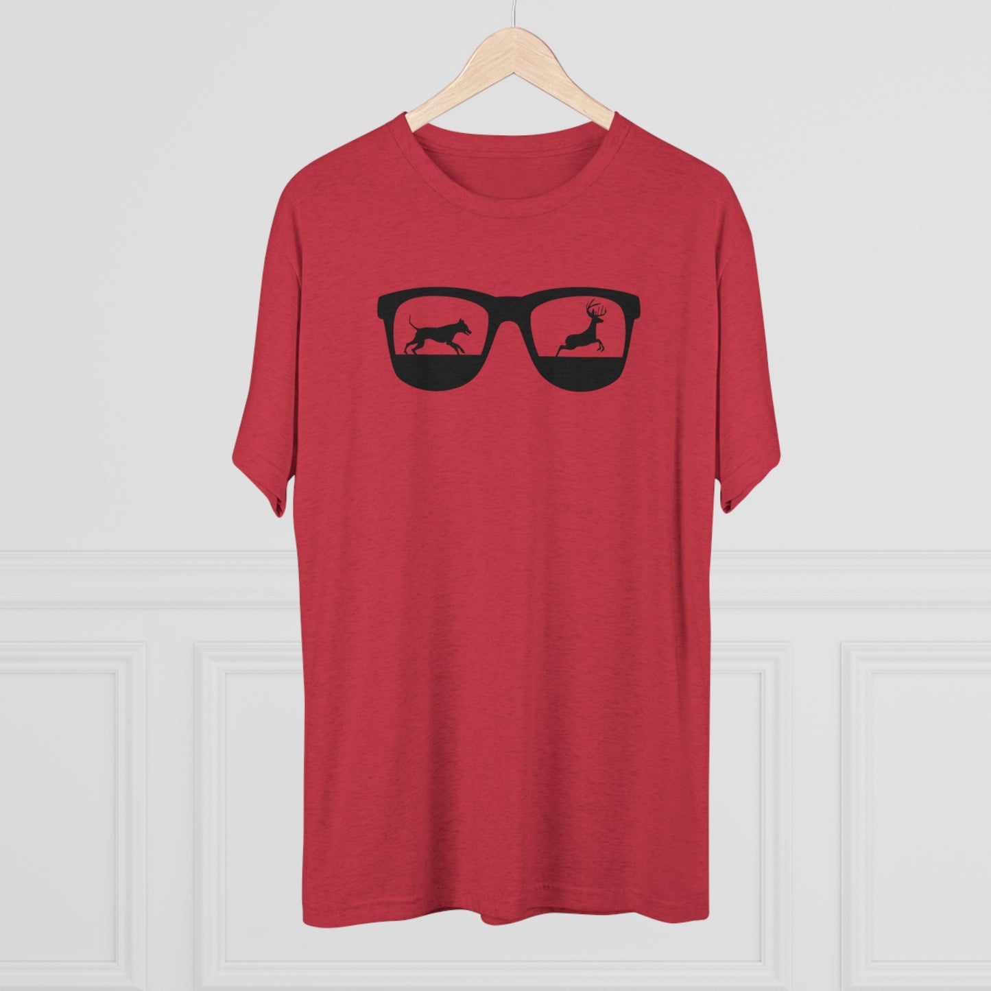 Tracking Nerd Tri-Blend Crew Tee